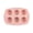 A003- Pink, variant on Silicone Baking Mold 12 Inch 6 Cup Flower Shaped, Non Stick Silicone Muffin Pan for Cupcake Mousse Pastry, Home Kitchen Baking Supplies Pink Silicone Bakeware for Home Bakers