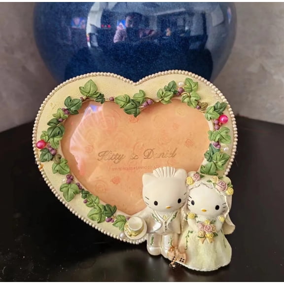 Sanrio Hello Kitty Picture Frame Photo Frame Desktop Ornaments Crafts Wedding Xmas Gifts