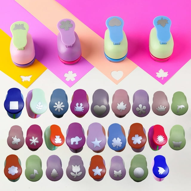 Hole Puncher Paper Punchers Circle Cards Labor-saving Decoration Tool Accessories Easy and Fast Manual Tools Consistent Design maple leaf