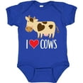 thumbnail image 3 of Inktastic I Love Cows Dairy Farmer Boys or Girls Baby Bodysuit, 3 of 5