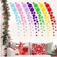 thumbnail image 3 of Calcomanías De Pared Navideñas Calcomanías De Pared De Lunares (154 Puntos) Calcomanías De Vinilo Para Pared Calcomanías De Pared De Puntos De Navidad Calcomanías De Pared De Círculo Navideño De Arcoí, 3 of 5
