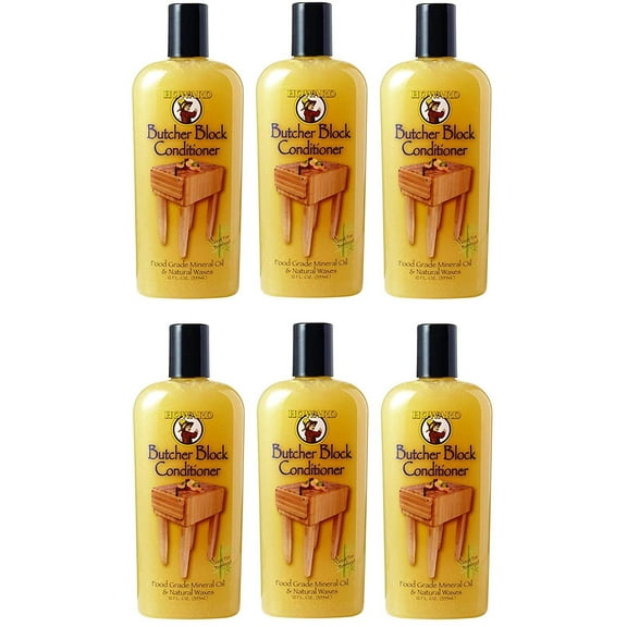 Howard BBC012 Butcher Block Conditioner, 12-Ounce 6-Pack