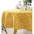 thumbnail image 5 of Tablecloth, Round, Cotton Linen, Plain Twill, Suitable for Home Kitchen Decoration, Borders 120cm, 5 of 5