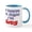 White/Blue Inside, variant on CafePress - Greg Is Right Ceramic Mug - 11 oz Ceramic Mug - Novelty Coffee Tea Cup