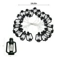 thumbnail image 3 of Solar Lights under $5! kkbbma Solar Powered String Lights, Retro Lantern Outdoor Decorative Light, 10 LED Waterproof Fairy Lights, Automatic Solar Lamp for Garden and Patio, 3 of 6