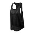 thumbnail image 1 of Camiseta sin mangas de yoga para mujer, ajuste holgado, transpirable, espalda abierta, sin mangas, c Abanopi Negro/Medio, 1 of 7