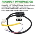 thumbnail image 6 of Washer Lid Lock Assembly W11307244 W10682535 Fit for Whirlpool Kenmore Maytag Amana Washing, 6 of 7