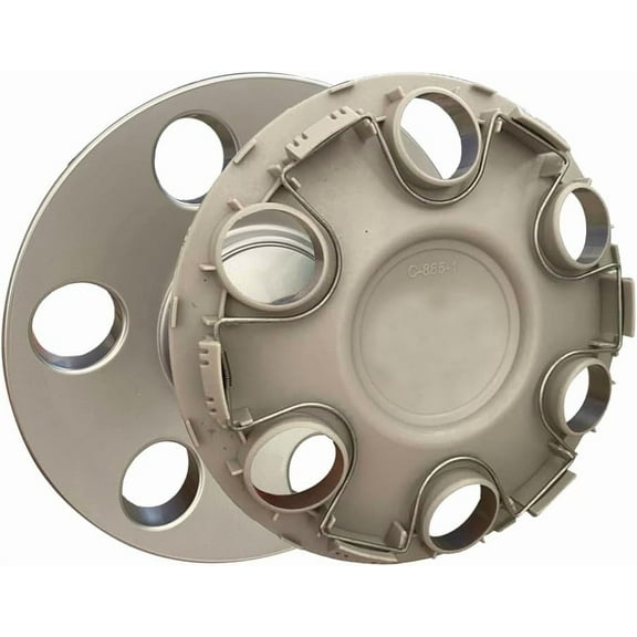 Silver Wheel Rim Center Hub Cap 7L14-1A096-DB for F150 Expedition 20" Wheel 2010-2014 2Pcs