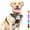 Gray, variant on Tiberpet Dog Chest Harness for Medium Sized Dogs Vest Adjustable Easy Puppy Harness Anti-Lost Leash Undershirt
