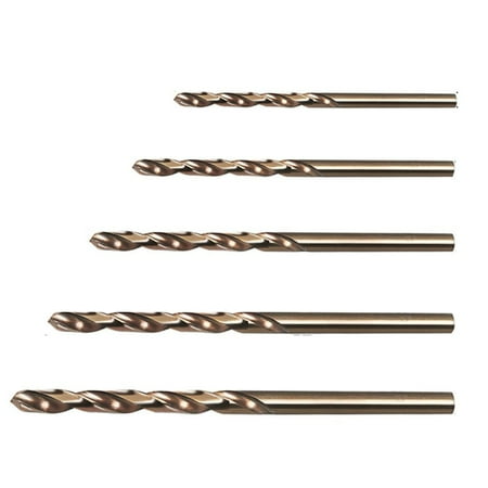 

5Pcs Hss M35 Cobalt Drill Bit 1mm 1.5mm 2mm 2.5mm 3mm Used for Stainless Steel
