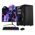 thumbnail image 1 of Computadora Escritorio Completa Xtreme PC Gaming AMD Radeon Vega 7 Ryzen 5 5600GT 16GB SSD 1TB Monitor 27 WIFI Black juegos casuales, trabajo y estudio, 1 of 6