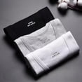 thumbnail image 3 of Ultra-Soft Cotton Fitted Tank 3 Pack, Basic Tank Tops for Men, Breathable Stretchy Casual Undershirts, 3 of 6