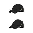 thumbnail image 3 of Baohd Adjustable Baseball Cap Sporty Style For Wide Application Baseball Bump Caps Safety Bump Cap Gifts black 2Set, 3 of 6