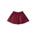 thumbnail image 2 of Wonder Nation Girls Pleather Skater Skirt, Sizes 4-18 & Plus, 2 of 2