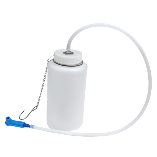 Kit compacto de purga de líquido de frenos con botella y gancho para colgar para automóviles 160 gramos