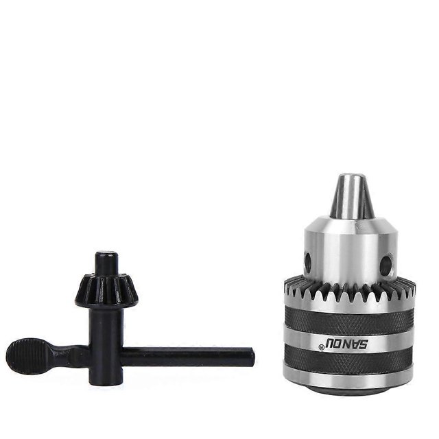 1/8"- 5/8" 3-16mm Capacity Key Type Drill Chuck 1/2-20 UNF Mount with Key