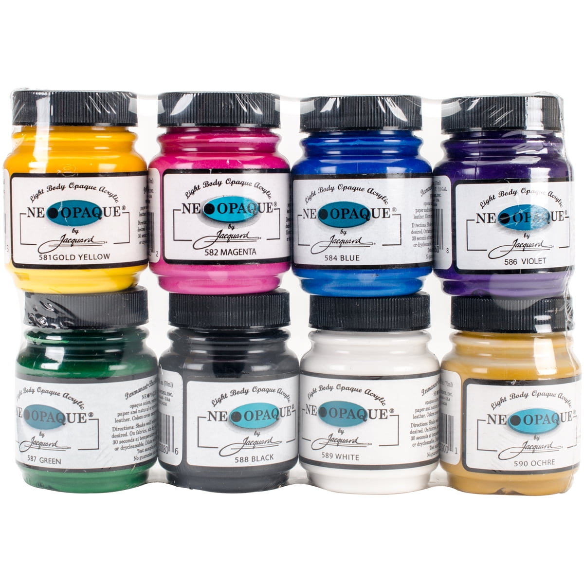 Jacquard Neopaque Acrylic Paint 2.25oz 8/Pkg Walmart Canada