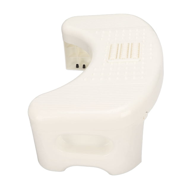 Potty Stool, Toilet Stool Relax Feet Foldable Portable Antislip For Bathroom Blue,White