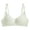 Green, variant on Women Stylish Bikini Bra with Pattern Adjustable Shoulder Strap Underwire Support Elegant, 34, Black