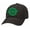 Black, variant on St. Patrick's Day Let The Shenanigans Begin Clover Embroidered Unisex Adjustable Hat Baseball Cap, Black