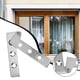 thumbnail image 4 of EchoBliss X Hardware Acero Inoxidable Giratorio Invisible Puerta Pivote Bisagra Tono Giratorio, 4 of 11