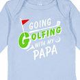 thumbnail image 4 of Inktastic Going Golfing with My Papa- Kids Golf Boys or Girls Long Sleeve Baby Bodysuit, 4 of 5