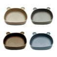 thumbnail image 5 of TINYSOME Cartoon Bear Toddlers Learning to Eat Dinning Plate Silicone Suction Cup Bowl, 5 of 13