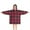 Red Black Plaid, variant on Beige Gray Checkerboard Checkered Pattern Blanket Hoodies for Kids 6-13YR Oversize Wearable Blanket Hoodies for Boys Girls Teens