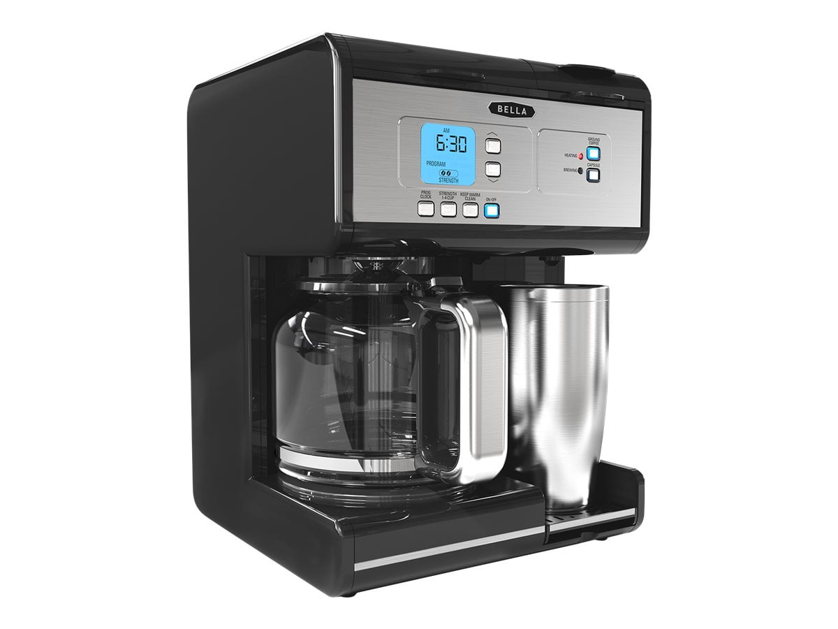 Bella Dual Brew Single Serve Coffee Maker Instructions / Nrfb Bella