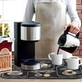 thumbnail image 3 of Fun Coffee Mat 19inx12in,Coffee Bar Mat for Countertops,Absorbent Hide Stain Anti-Slip Coffee Bar Accessories Fit Under Coffee Machine Mat,dish Drying Mats for Kitchen, 3 of 6