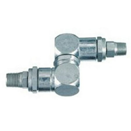 - Lincoln Industrial 81729 Grease Swivel High Pressure Z Style 1/2 NPT M X 3/8 NPT M