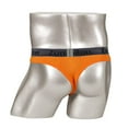 thumbnail image 4 of TANBOM Mens Sexy G String Bulge Pouch Breathable Lightweight Thong Orange XL, 4 of 9