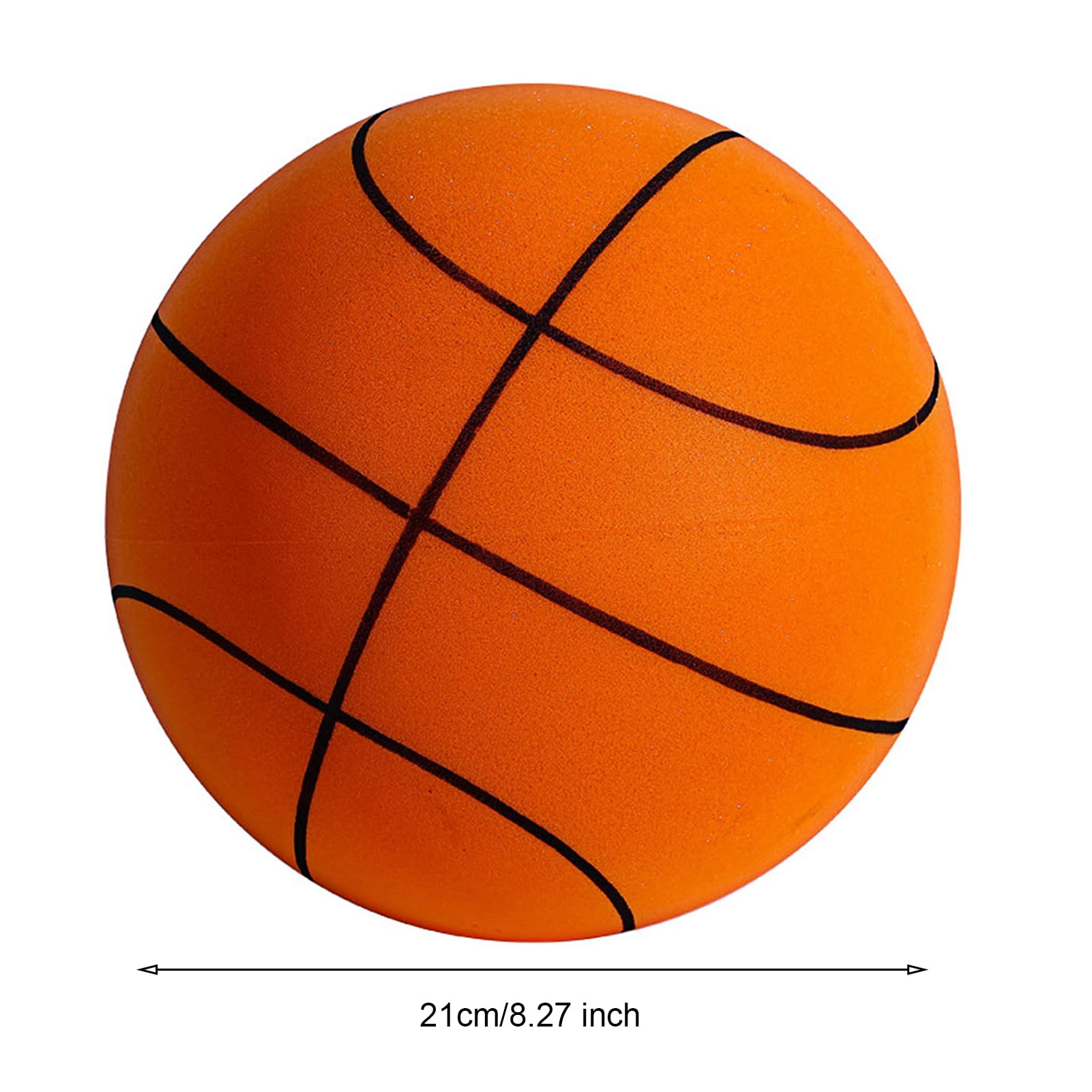 YIFAEUX Silent Basketball Dribbling Indoor Training Ball High-density Foam Basketball Indoor Training Quiet Ball