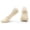 Beige, variant on Unisex No Show Socks with Breathable Mesh and Silicone Heel Grip, Perfect for Everyday Wear, Sports, and Casual Outings White 39
