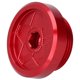 thumbnail image 2 of Tapa de llenado de aceite de motor de aleación de aluminio Tapa de tapón de tornillo para Kawasaki Ninja GPZ1100 KL250 ZR-7 ZZR250Red, 2 of 5