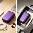 thumbnail image 5 of Yhmxh Hard Drive Carrying Case Storage Organizer Bag, EVA Universal Carry Pouch Electronic Accessories Carrying Case, Portable Shockproof Storage Bag with Mesh Pocket for Earphones, Cables, 5 of 6