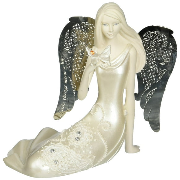 Pavilion Gift Figurine d'Ange Mensuelle de Novembre de la Compagnie, 3-1/2 Pouces, Inclut Pierre Précieuse sur le Papillon
