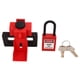 thumbnail image 4 of Kit de candado de seguridad con bloqueo de disyuntor, Kit de candado de seguridad Universal de nailon resistente al calor, equipo de bloqueo y etiqueta, 4 of 5