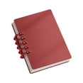 thumbnail image 2 of A7 Mini Portable Loose-Leaf Notebook Refillable, Pocket Size, 1 Pack, Paper Cover, 2 of 6