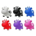 thumbnail image 2 of Jouet d'animal Rebondissant de Farm Hoppers - Vache, blanc, 2 of 4