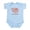 Sky Blue, variant on CafePress - Gettin' Piggy Infant Bodysuit - Baby Light Bodysuit, Size Newborn - 24 Months