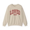 thumbnail image 2 of Loved Mama Sweatshirt, Mama Retro Valentine's Day Sweatshirt, Mom Gifts, 2 of 5