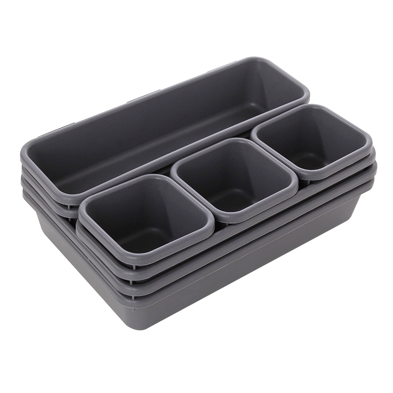 Creative Desk Organizer Desktop Storage Box Multi-Functional Drawer Organizer for Office Desk Kitchen Bathroom Makeup