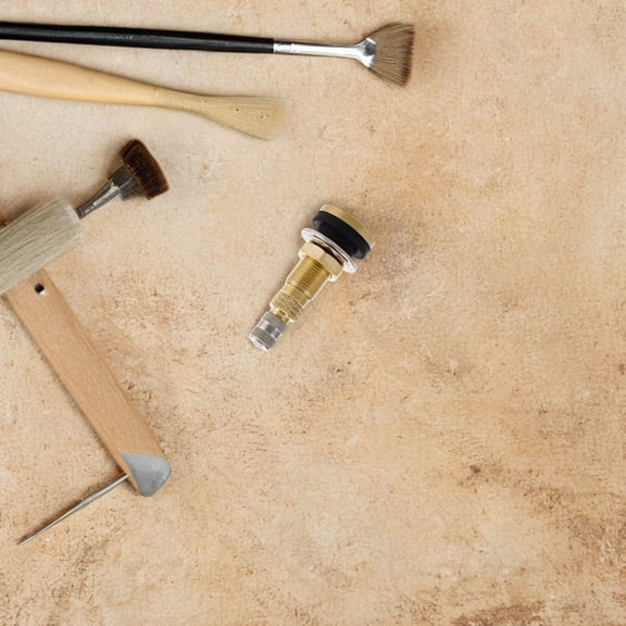 Hemoton 4pcs Tire Valve Stems Tractor Valve Stem Tubeless Heavy Duty Copper Air Valve for Vehicles Loaders and Farm Equipment Wheels