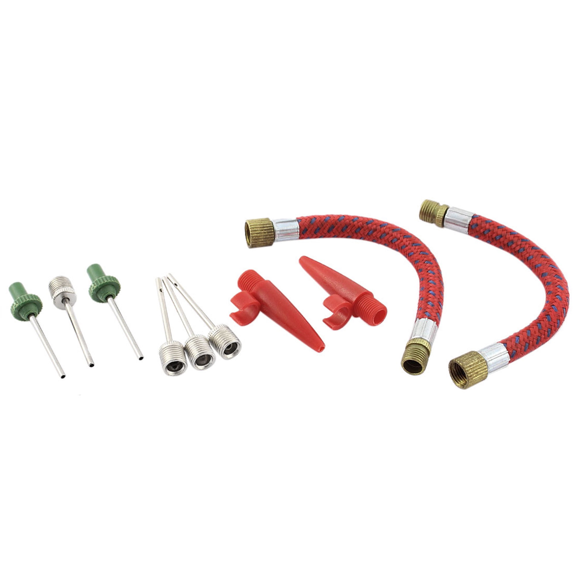 Uxcell Inflating Balloon Air Pump Inflator Needle Valve Hose Set 2 Pcs