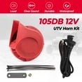 thumbnail image 3 of Kit de bocinas KEMIMOTO UTV ATV 12 V 105 DB Universal Loud SXS, 3 of 8