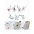 thumbnail image 6 of Fashionable Clear Fruit Bag Keychain Playful Clear Fruit Bag Charm Elegant Keychain Bag Key Rings for Personalization, 6 of 11