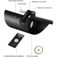 thumbnail image 2 of Aplique de pared moderno, iluminación de pared de metal, luz LED para exteriores de arriba a abajo, blanco cálido, resistente al agua, diseño de moda en espiral, eficiencia energética para uso en, 2 of 5