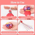 thumbnail image 4 of No Mess Confetti Poppers Hand Throw Streamers 10 Pack for Christmas Party, 4 of 7
