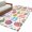 Peach Pink Light Green Lemon Yellow, variant on Area Rugs 2.7'x5', Happy Easter Carpet for Living Room Bedroom Dining Room, Spring Colorful Easter Eggs Floral Watercolor Throw Kitchen Rugs Non Slip Washable Rectangle Indoor Outdoor Rugs